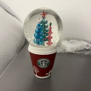 Vintage 2006 Starbucks Holiday Snowglobe